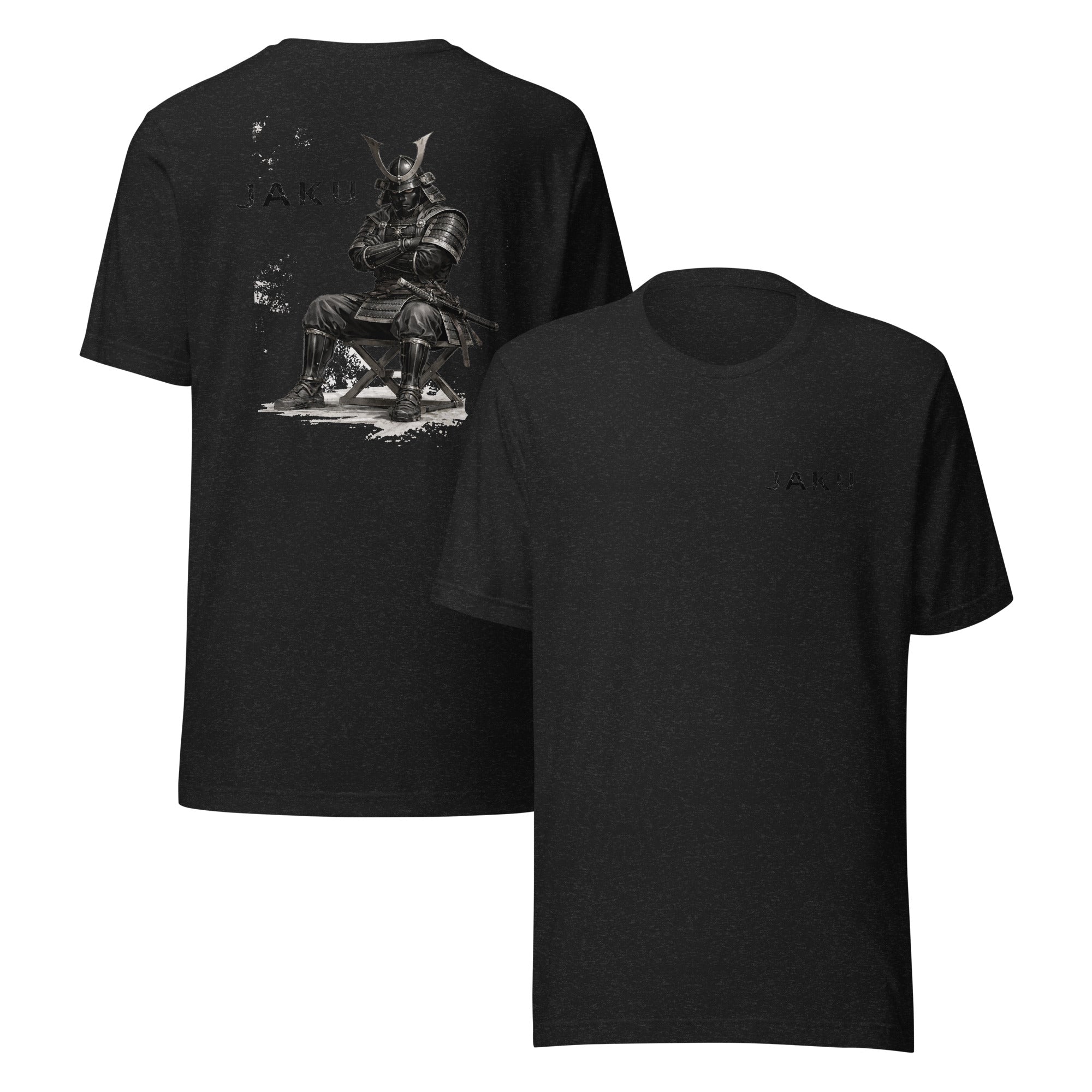 JAKU Samurai T-Shirt — Minimalist Japanese Streetwear