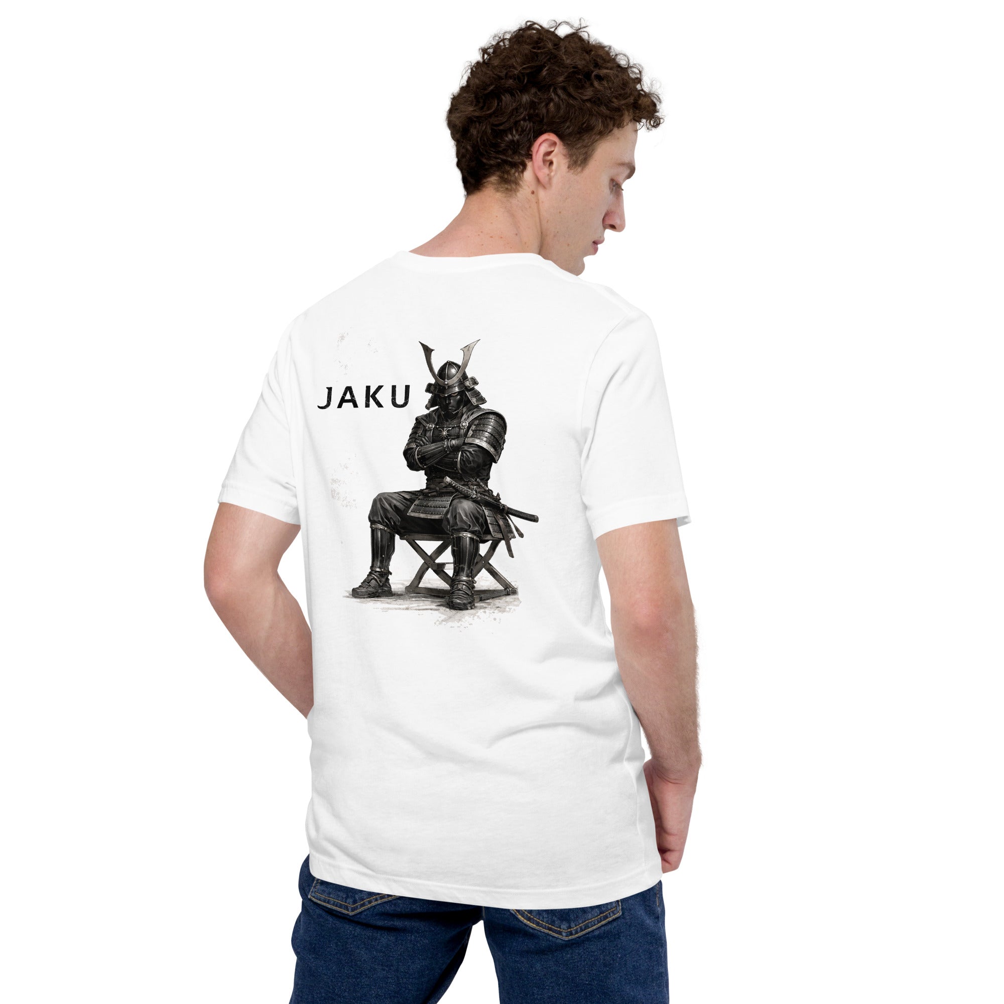 JAKU Samurai T-Shirt — Minimalist Japanese Streetwear