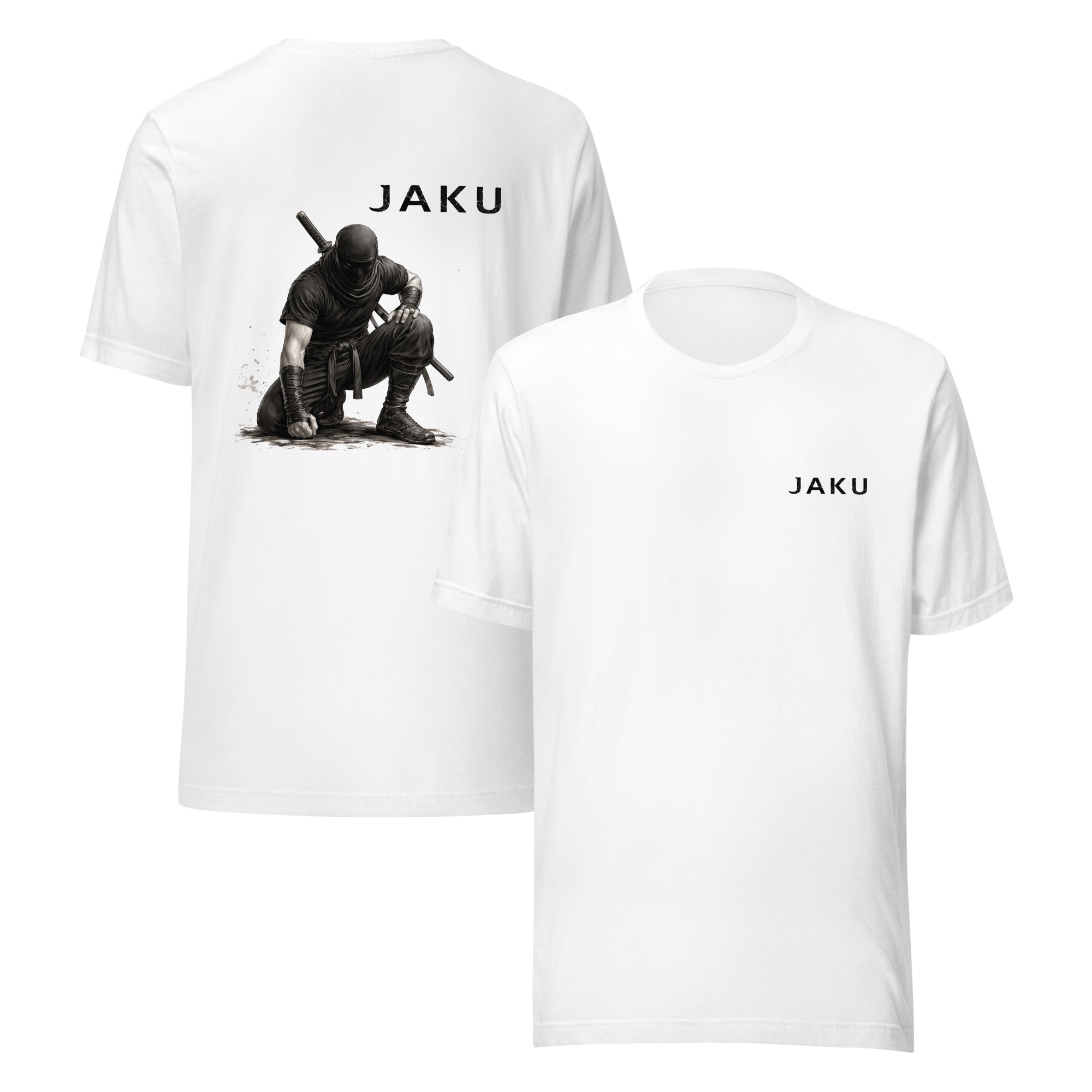 JAKU Ninja T-Shirt — Minimalist Japanese Streetwear