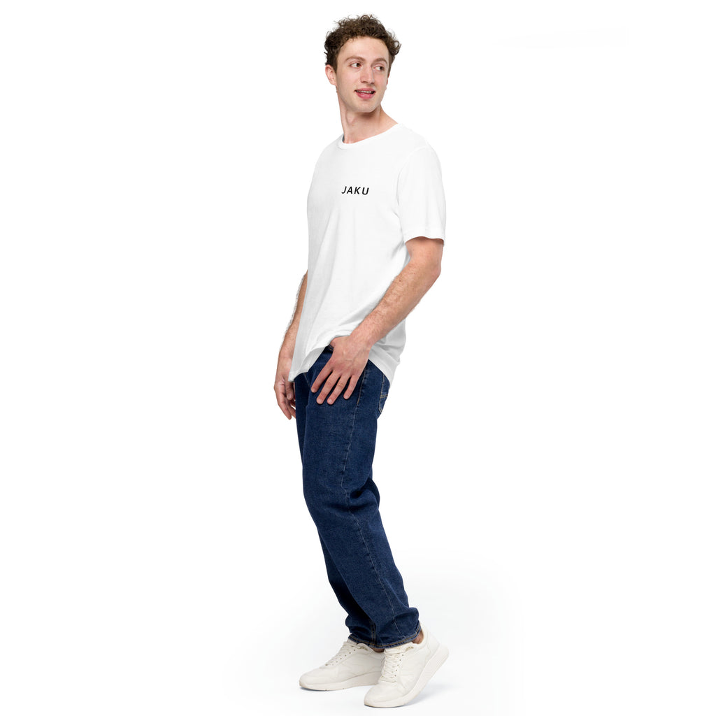 JAKU Samurai T-Shirt — Minimalist Japanese Streetwear