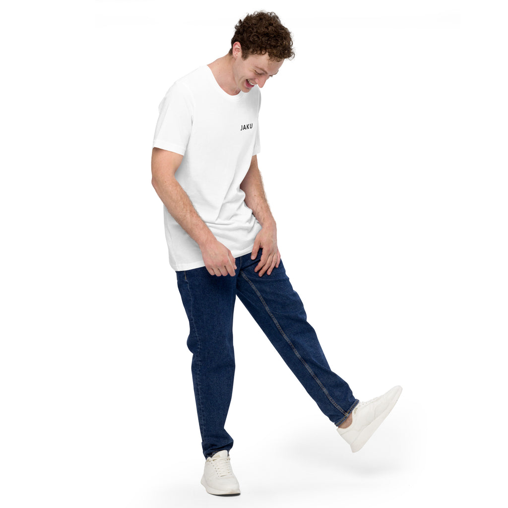 JAKU Samurai T-Shirt — Minimalist Japanese Streetwear